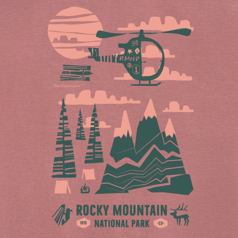 Rocky Mountain National Park Graphic Tee