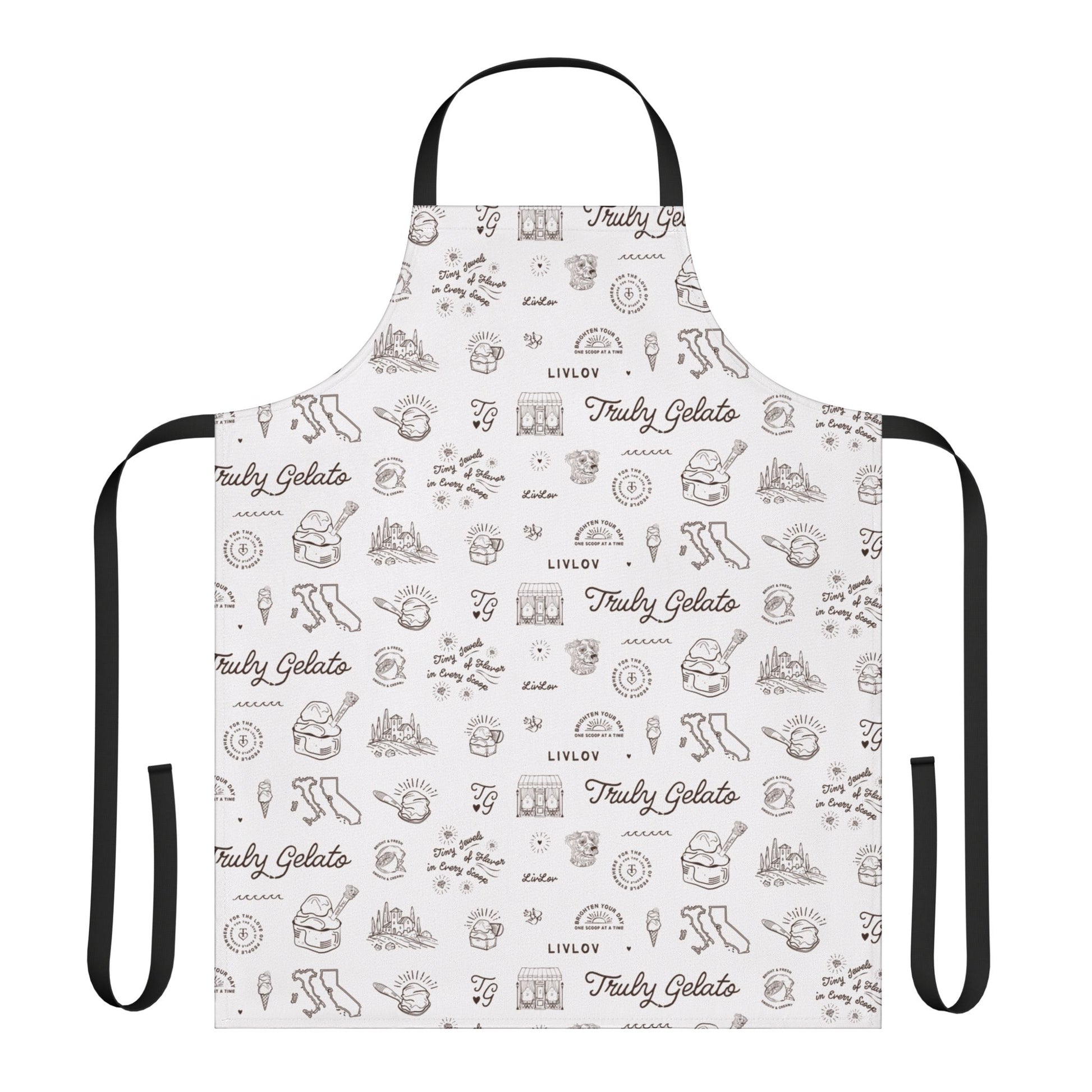 Apron, 5-Color Straps (AOP)