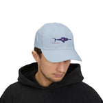 Load image into Gallery viewer, Classic Dad Cap with Racing Narwhal Design

