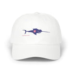 Load image into Gallery viewer, Classic Dad Cap with Racing Narwhal Design
