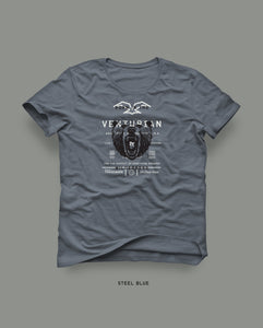 Venturian WatchWorks bear tee shirt gear  steel blue