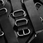 Load image into Gallery viewer, Black Horween Leather Watch Strap | Venturian WatchWorks
